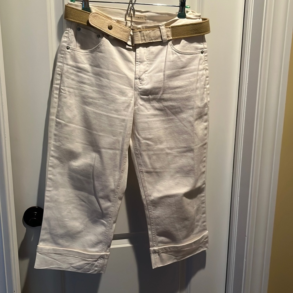 Jones New York white capris